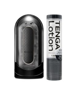 【優惠裝】日本Tenga Flip ZERO Electronic 黑色真空電動Zero （可重用）(連黑色lotion一枝)