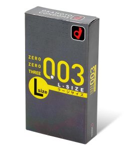 岡本 0.03 大碼58mm乳膠安全套 10片裝 (日版)