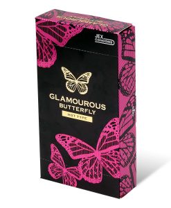 日本JEX 魅力蝴蝶 熱暖型乳膠安全套（12片裝）