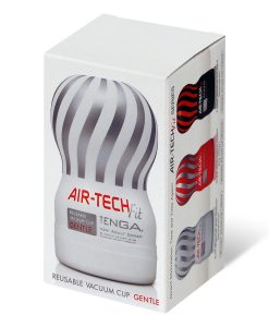 日本Tenga Air-Tech Fit 重複使用型真空杯（白色 - 柔軟型）（可重用）