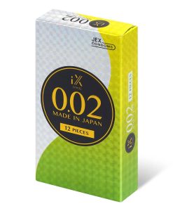 日本JEX iX 0.02 PU安全套（12片裝）