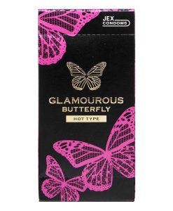 日本JEX 魅力蝴蝶 熱暖型乳膠安全套（6片裝）