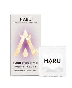 台灣Haru Ultra Thin 超薄貼身安全套（10片裝）