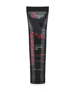 葡萄牙ORGIE Lube Tube Strawberry 可食用草莓香氣潤滑液（100ml）