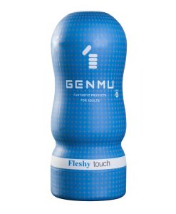 日本GENMU Ver.3 Fleshy Touch 緊緻後庭飛機杯（藍色）（可重用）
