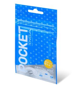 日本TENGA Pocket Tenga CRYSTAL MIST即棄飛機袋（藍色）
