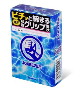 日本相模Sagami 六段緊乳膠安全套（5片裝）