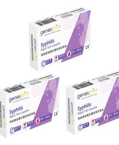 【3盒裝】GenesPrint 常見性病快測包 - 梅毒螺旋體 抗原檢測試劑盒 3盒