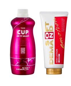 【優惠裝】日本SOD THE CUP AIR FIT GALAXY（銀河）飛機杯（可重用）＋Jex SOD 潤滑劑（隨機出貨）
