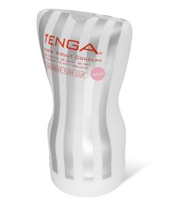 日本Tenga Squeeze Tube Cup 2nd 柔軟緊緻飛機杯（白色 - 柔軟型）（單次性）