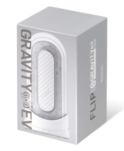 日本TENGA Flip 0（Zero） Gravity White 柔軟版零重力電動飛機杯（銀白色）（可重用）