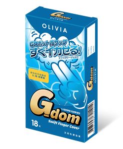 OLIVIA G-點按摩手指套 纖薄型（18 片裝）